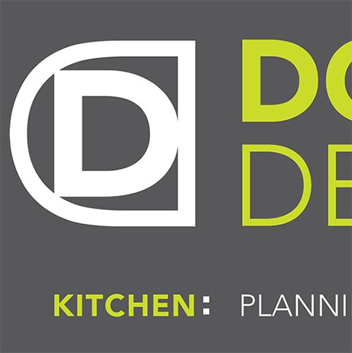 Domicile Design reversed logo with strapline Thumbnail