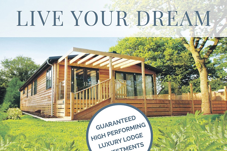 Dream Lodge Loyalty press advertising design for the Daily Telegraph