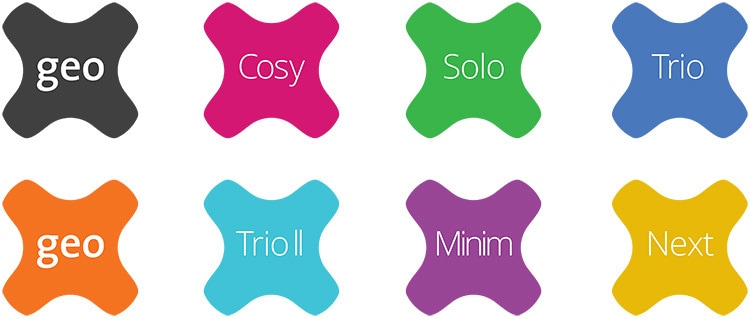 GEO symbol different design variations