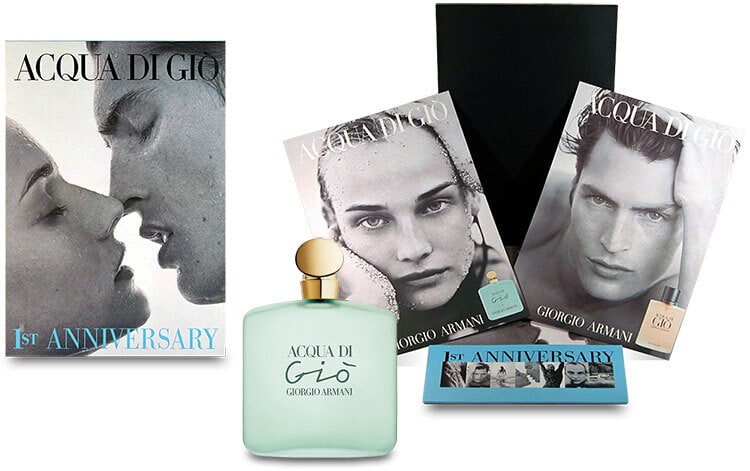 Acqua Di Gio promotional design for House of Fraser