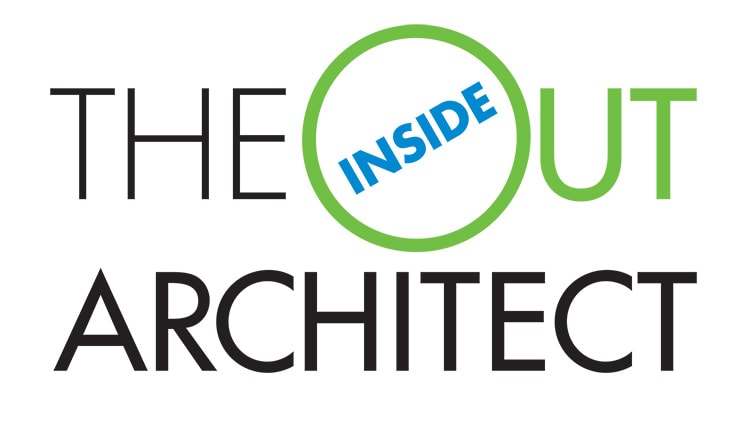 Inside Out Architect Branding Design stacked format