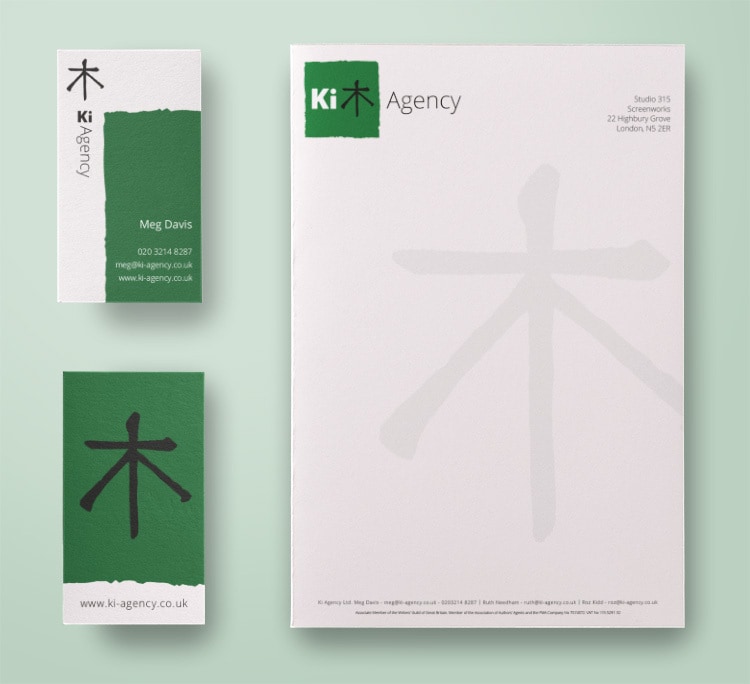 Corporate Stationery for Ki Agency