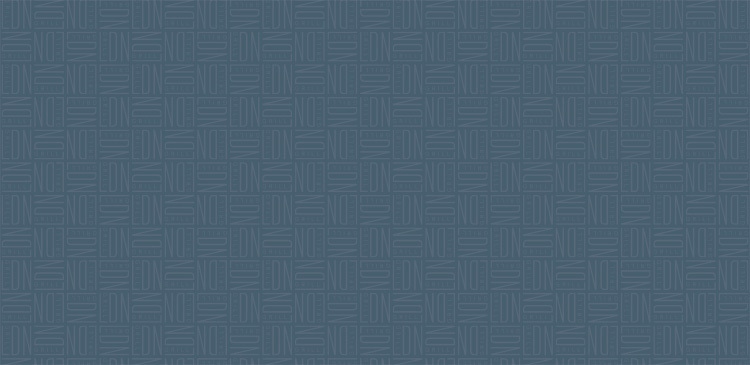 Repeat pattern of LDN Grill branding blue background for LDN Voucher