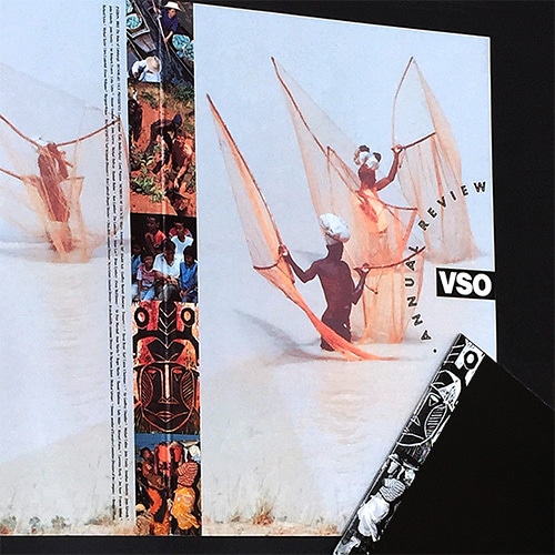 VSO front and back cover design for annual accounts design Thumbnail