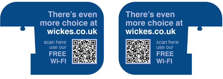 Animated GIF for paint trade POS shelf dividers design for Wickes retail store