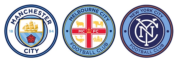 City Group Football team logos