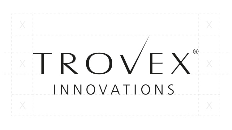 Construction of Trovex Innovations logo design